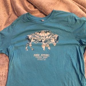 Blue arkie apparel Tee shirt